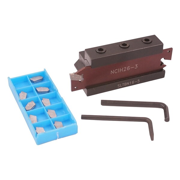Hhip 0.625 X 1.02" 15 Piece Indexable Cut-Off Tool Kit - 3900-5359