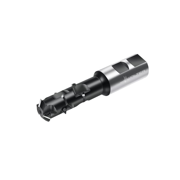 Walter Indexable insert thread milling cutter, Adjustable coolant supply: Rad - T2711.20-W19-3-06-2-25.4