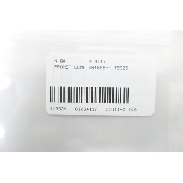 Pramet SET OF 10 CARBIDE INSERT - LCMF 061608-F T9325