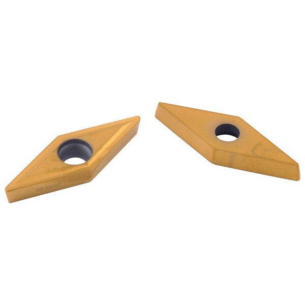 H & H Industrial Products VCMT-21.51 Diamond TiN Coated Carbide Insert - 6005-3403