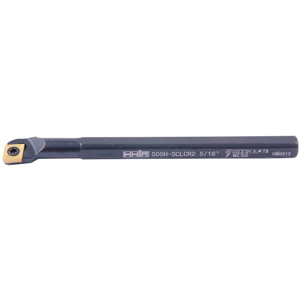 Hhip 5/16 X 4" Shank S-SCLCR4-2 Indexable Boring Bar With Insert - 1001-0025