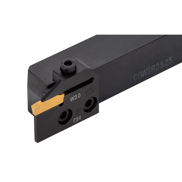 Tungaloy Groove/Turn Indexable Holder CGWSR2020-W - 6821817