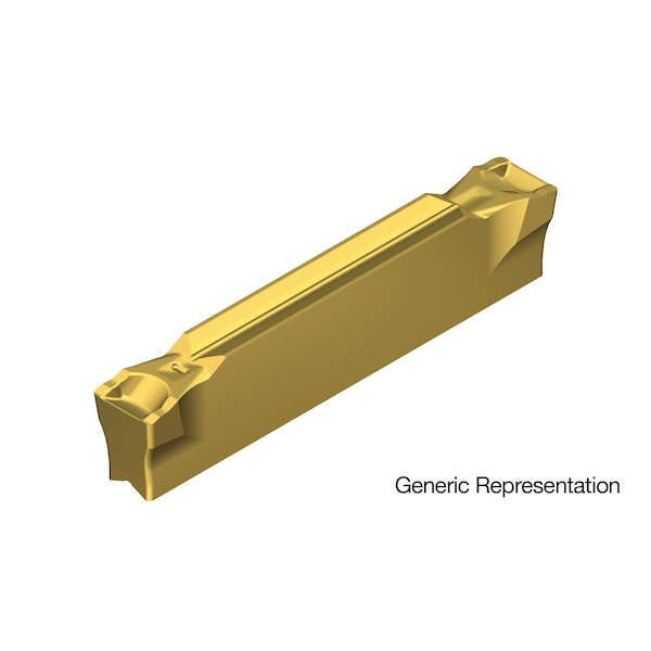 Sumitomo GCMN5187R0.5-GL, Grade AC830P, 0.187 inch Groove Width, Carbide Grooving Insert - 18RBW0Y