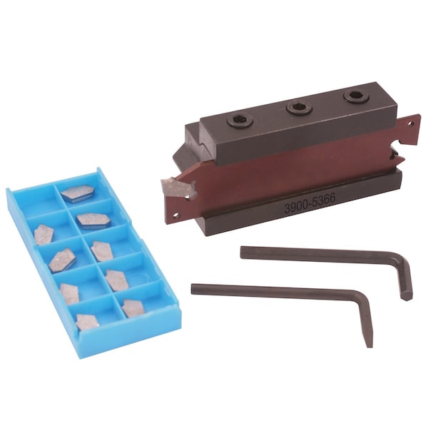 Hhip 15 Piece 1/2" Indexable GTN-2 Cut-Off Tool Kit - 3900-5369