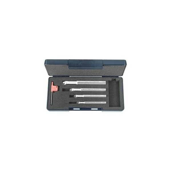 Garant HSS Boring Bar Set, 4 Pieces, for CC 2 Inserts, Right-Hand - 260024
