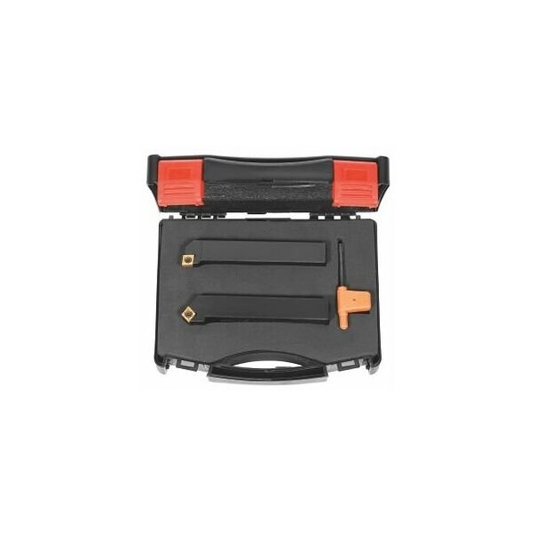 Holex Indexable Turning Toolholder, SCLCR 2020K09; SCSCR 2020K09, for CC 3 Inserts, Right-Hand - 265110 20