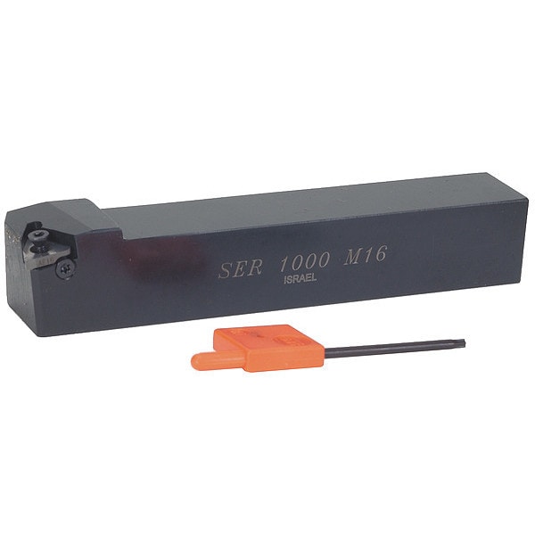 Carmex Indexable Thread Turning Tool Holder, SER 1000 M22, 6 in L, - Insert Shape - SER 1000 M22