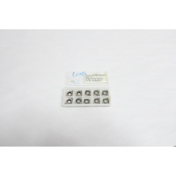 Nac CARBIDE INSERT, 10PK - CCGT432PK