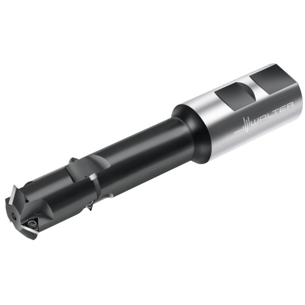 Walter Indexable insert thread milling cutter, Adjustable coolant supply: Rad - T2712-40-W40-3-14-2-50