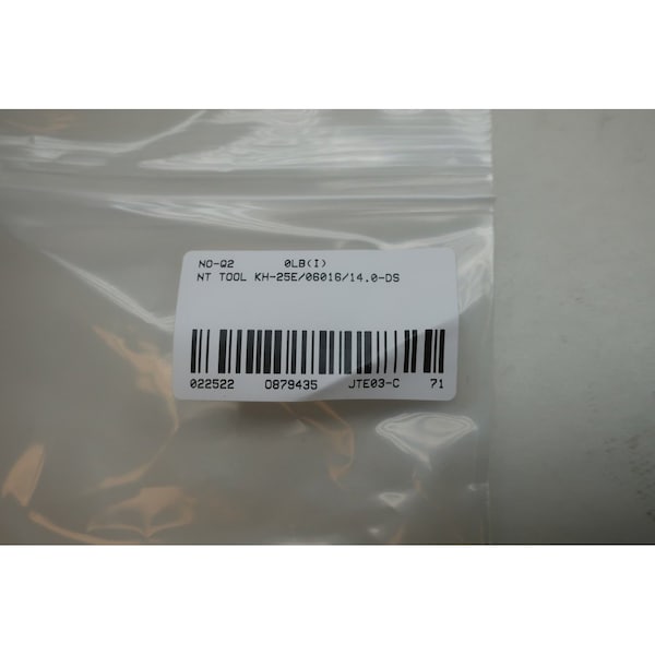 Nt Tool Quik Change Stub Holder 14Mm Tool Holder - KH-25E/06016/14.0-DS