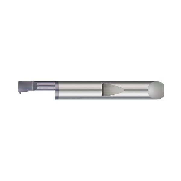 Micro 100 Quick Change Metric Threading Tool, Topping, 3.400 Mm Min Bore, 6.00 Mm Max - QTMT-045075-06X