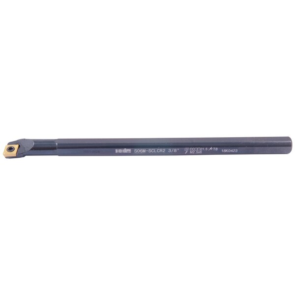 Hhip 3/8 X 6" Shank S-SCLCR6-2 Indexable Boring Bar With Insert - 1001-0026