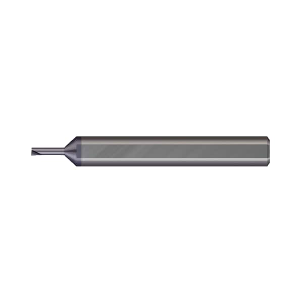 Micro 100 Boring Tool, Miniature, 0.070" Min Bore dia, Finish: AlTiN - MBB-080200X