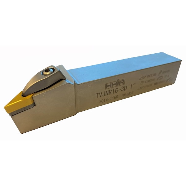 H & H Industrial Products MVJNR 16-3D Turning & Profiling Tool Holder - New Rigid Clamp Design - 2014-1160