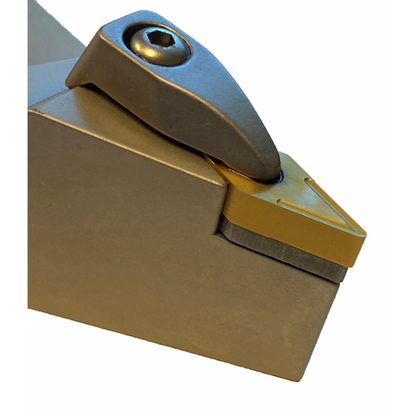 H & H Industrial Products MVJNR 16-3D Turning & Profiling Tool Holder - New Rigid Clamp Design - 2014-1160