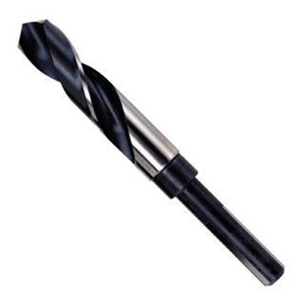 Hanson Hanson HAN91135 3.08 in. Silver and Deming High Speed Steel Fractional .5 in. Reduced Shank Drill Bit - HAN91135