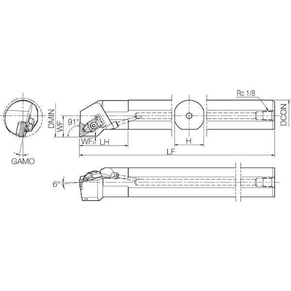 Kyocera A32SDTFNR1640 Right-Hand - A32SDTFNR1640