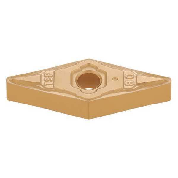 Tungaloy Diamond Turning Insert, Diamond, 3, VNMG, 2, Carbide - VNMG 332 TSF T9205