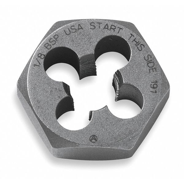 Irwin Hex Die, High Carbon Steel, RH, 5/8-11 - 6852