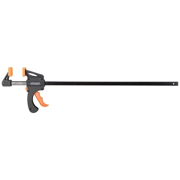 Vulcan Bar Clamp, 24 in Max Opening Size, 2-1/2 in D Throat, Nylon Body - JL-QBC-224