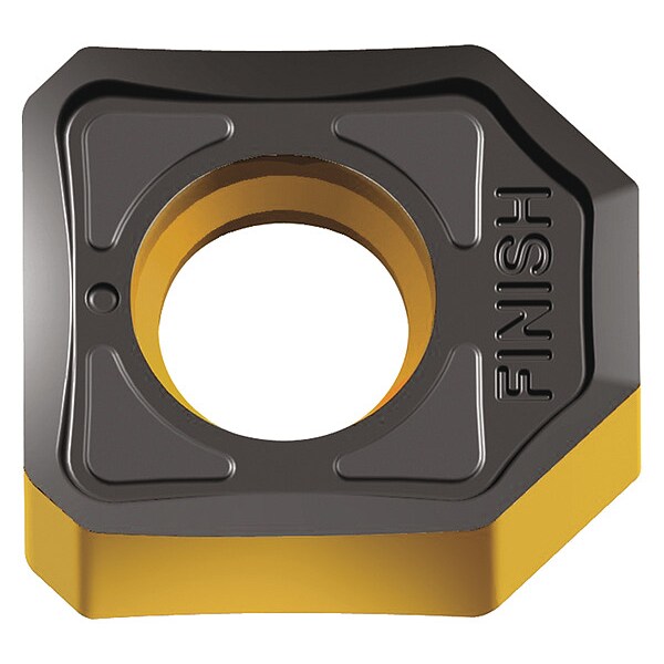 Walter Pentagon Milling Insert, 0.5710 in, XNGX, 1/32 in - XNGX0705ANN-F67 WAK15