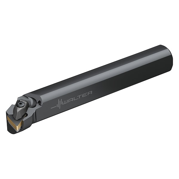 Walter Indexable Boring Bar, A16T-DTFNL3, 12 in L, High Speed Steel, Triangle Insert Shape - A16T-DTFNL3