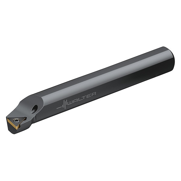 Walter Indexable Boring Bar, A10R-STFCL2, 8 in L, High Speed Steel, Triangle Insert Shape - A10R-STFCL2