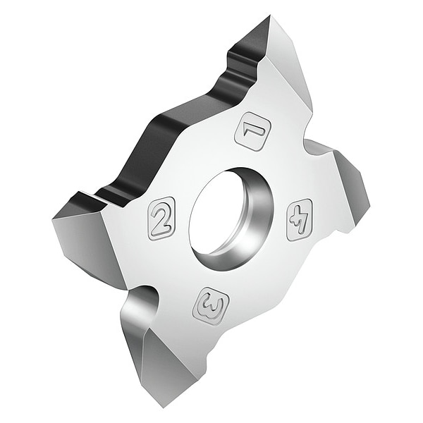 Walter Indexable Thread Milling Insert, MX22, MX22-4E-EN-AG60 - MX22-4E-EN-AG60 WSM33S