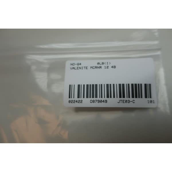 Valenite Indexable Turning Shank Holder 3/4In X 4-1/2In Tool Holder - MCRNR 12 4B