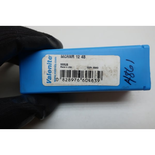 Valenite Indexable Turning Shank Holder 3/4In X 4-1/2In Tool Holder - MCRNR 12 4B