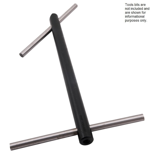 H & H Industrial Products 4 Piece 1/4-1/2" Double-End Boring Bar Set - 1001-0007