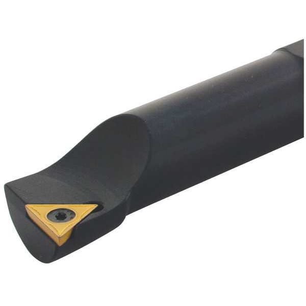 Dorian Indexable Boring Bar, TPBN10-2, 8 in L, High Speed Steel, Triangle Insert Shape - 73310155662