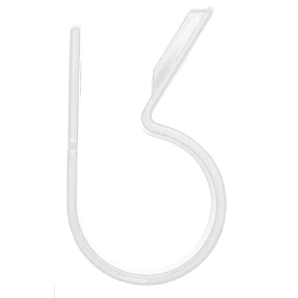 Pacer Group Pacer Nylon C-Clamps - 3/8in - Natural Color - 100 Pack - BCCH06-100