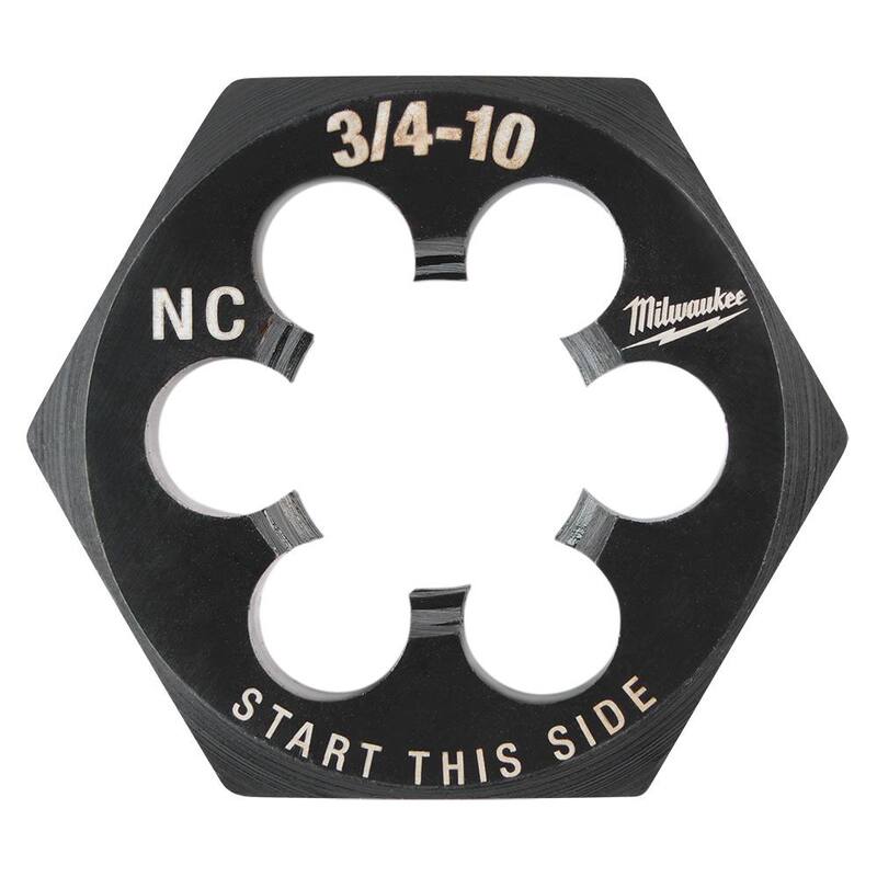 Terraja hexagonal de 1-7/16 pulgadas en NC 3/4 -10 de Milwaukee - 49-57-5376