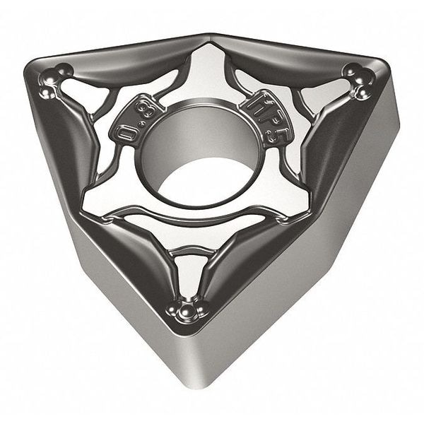 Walter Turning Insert, Trigon, 4, WNMG, 2, Carbide - WNMG080408-MP5 WPP10S