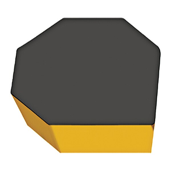 Walter Octagon Milling Insert, 1/2 in, OPHX, 0.0710 in - OPHX0504ZZR-A57 WAK15