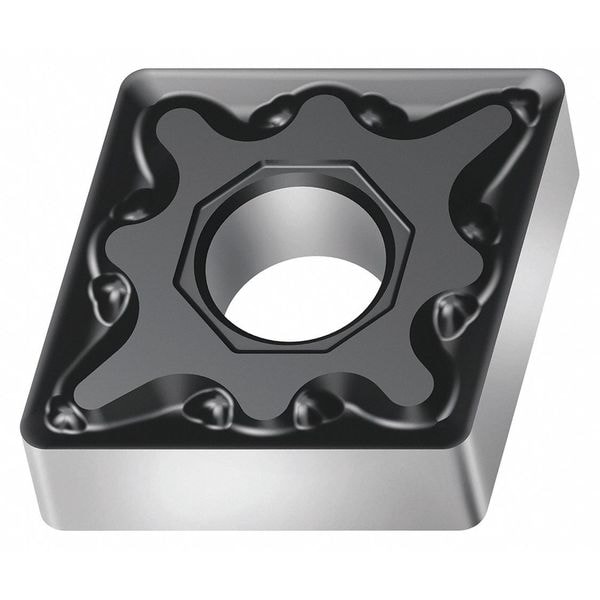Walter Diamond Turning Insert, Diamond, 4, CNMG, 1, Carbide - CNMG120404-MM5 WSM10S