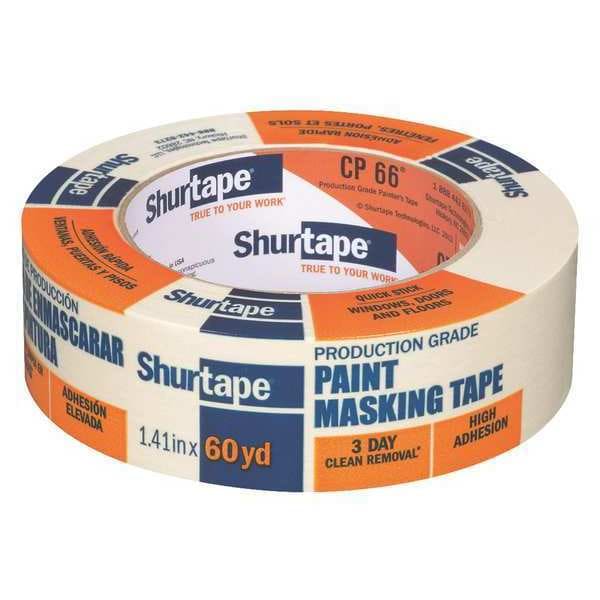 Cinta para enmascarar de pintor Shurtape, Natural, 36 mm - CP 066