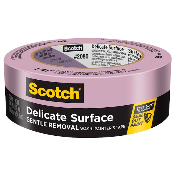 Cinta para pintor de superficie delicada en color azul Scotch de 1.41" x 60 Yardas - 2080-36NC