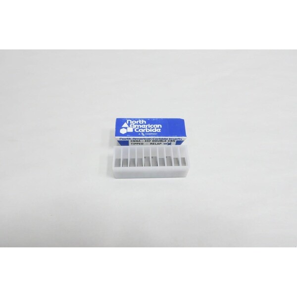 North American Carbide CARBIDE INSERT, 10PK - CNGA 432 CBN