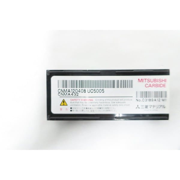 Mitsubishi SET OF 10 CARBIDE INSERT - CNMA 432 UC5005