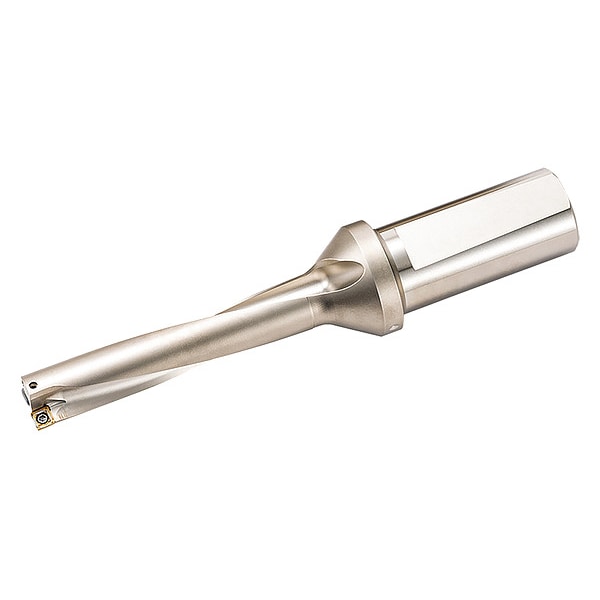 Kyocera Indexable Insert Drill, S100DRV0750506, 0.7500" Drill Dia, 5xD - S100DRV0750506
