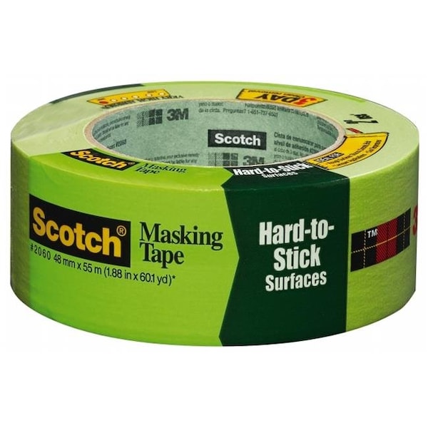 Cinta de enmascarar de laca verde Scotch de 2 pulgadas - 2060-48A de 3M