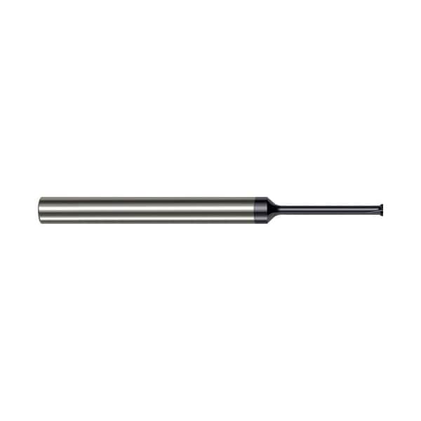 Harvey Tool 1/8 in. Head dia. x 3/8 in. Neck x 45 deg. per side Carbide Back Deburring Mill, 6 Flutes - 846425-C3
