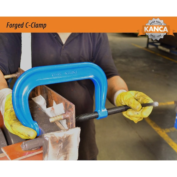 Kanca Forged Steel C Clamp 100 Mm - 4 - FC-100