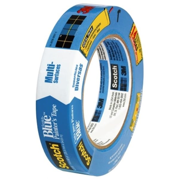 Cinta para enmascarar segura Scotch Safe-Release de 3M, 1 pulgada - 2090-24A