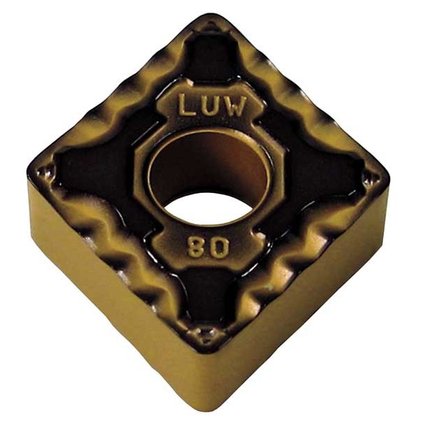 Sumitomo Diamond Turning Insert, Diamond, 1/2 in, CNMG, 3/64 in, Carbide - CNMG433EMU-AC520U