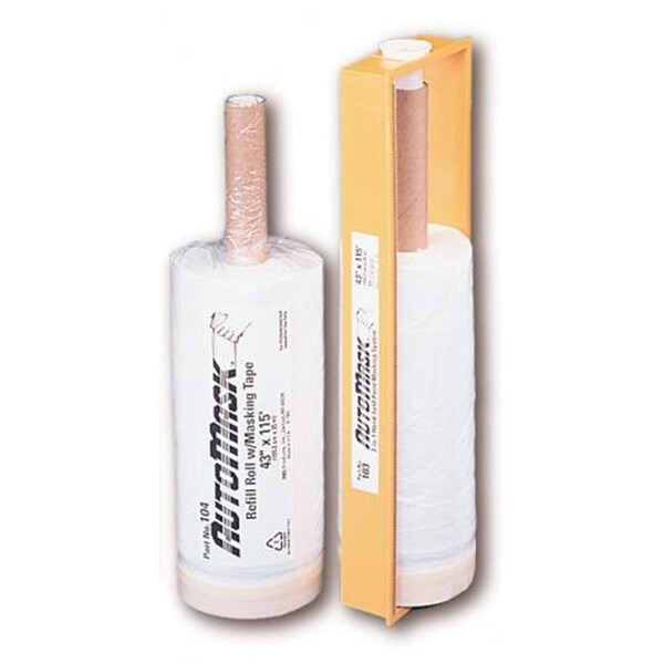 43x115 Cinta Adhesiva y Dispensador - Rollo de Máscara Automática con Dispensador 43 pulgadas x 115 pies - DE3597122