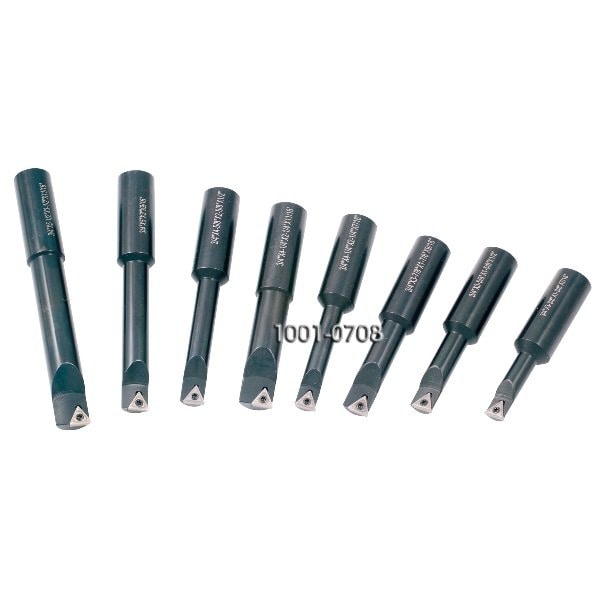 Hhip 8 Piece 3/4" Round Shank Indexable Boring Bar Set - 1001-0708