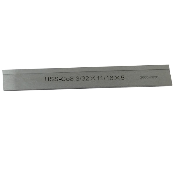 Hhip 3/32 X 11/16 X 5" P3N 5% Cobalt Parallel Cut-Off Blade - 2000-7030